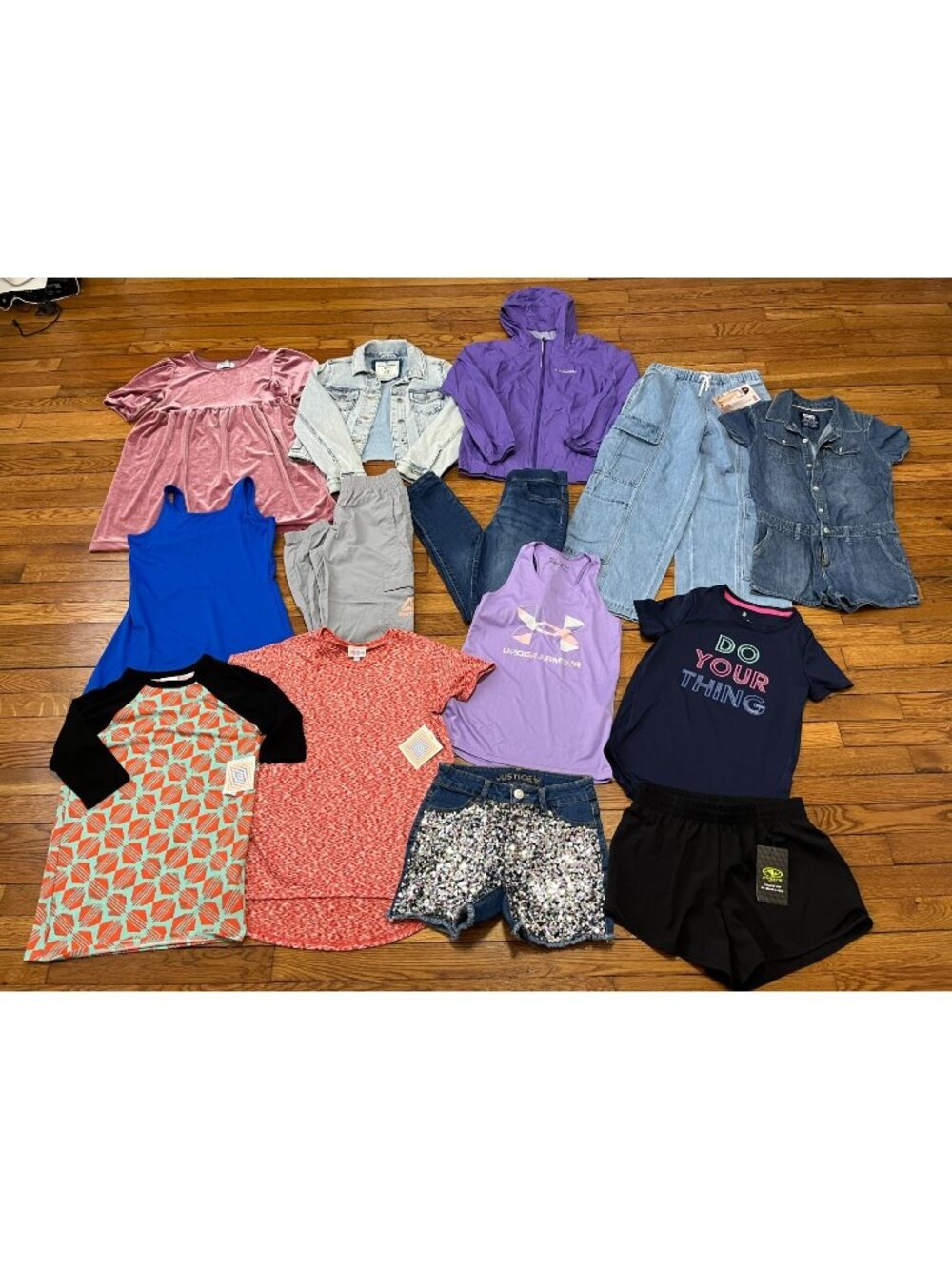 Abercrombie Kids Girls Youth Medium 10/12 Under Armour Justice & More! 14PCS!